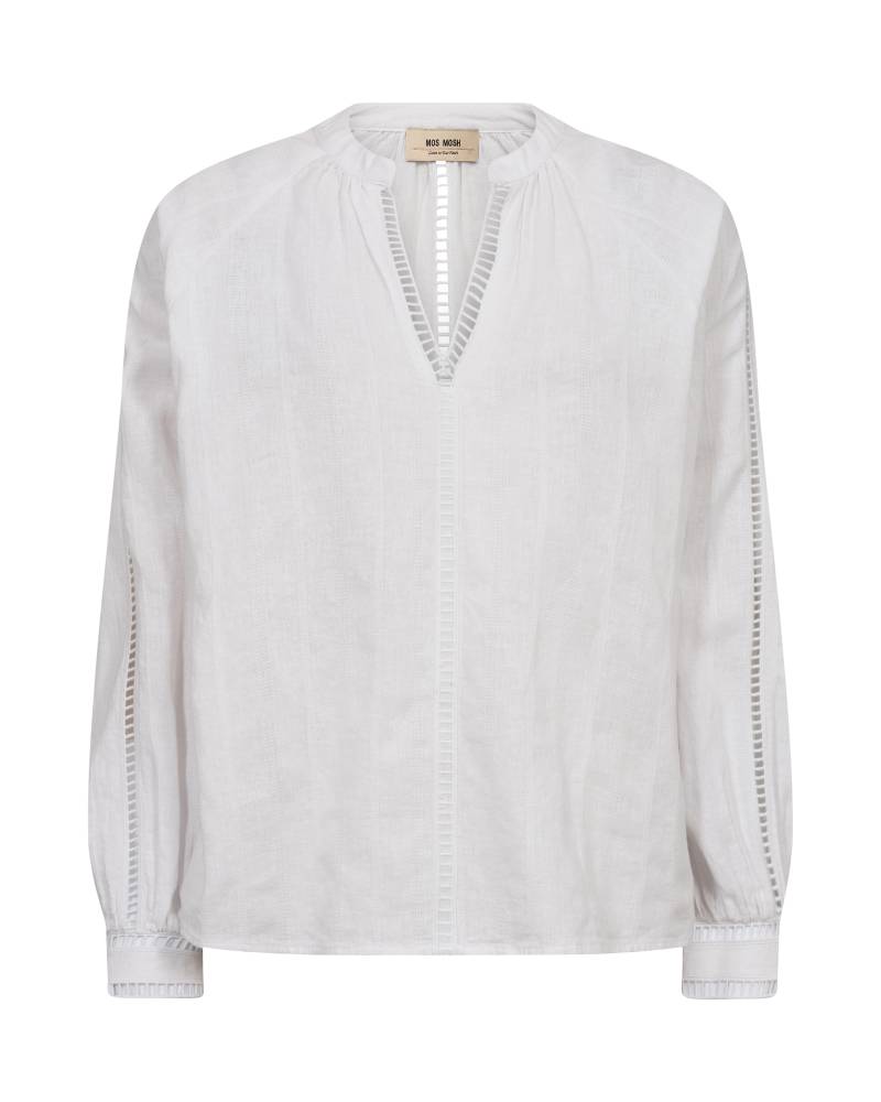 MOS MOSH - MMZeina Linen Blouse white - Gr. - S von MOS MOSH