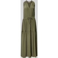 MOS MOSH Maxikleid mit V-Ausschnitt Modell 'Sabri' in Khaki, Größe L MOS MOSH Maxikleid mit V-Ausschnitt Modell 'Sabri' in Khaki, Größe L von MOS MOSH
