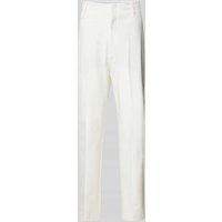 MOS MOSH Regular Fit Hose mit Gürtelschlaufen Modell 'NORA ESTELLE' in Ecru, Größe 42 von MOS MOSH