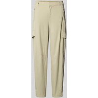 MOS MOSH Relaxed Fit Cargohose mit Reißverschlusstaschen Modell 'Holt' in Lind, Größe 30 von MOS MOSH