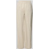 MOS MOSH Relaxed Fit Leinenhose mit Eingrifftaschen Modell 'Emmi' in Sand, Größe M von MOS MOSH