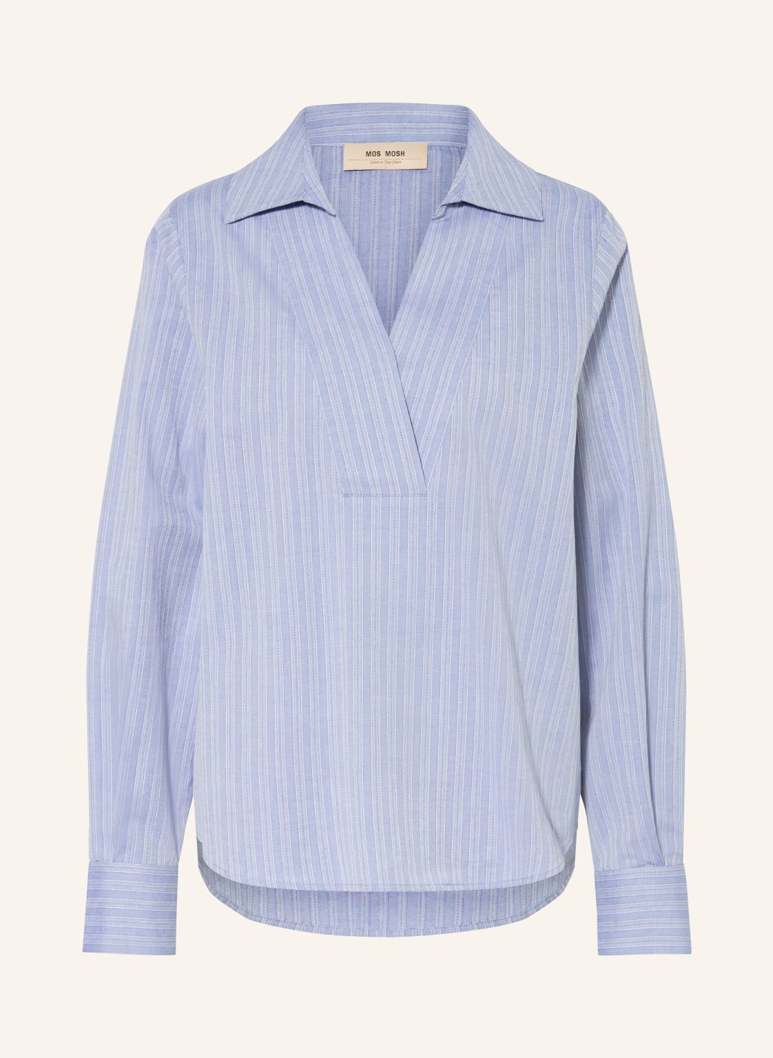 Mos Mosh Blusenshirt Mmavent Yen blau von MOS MOSH