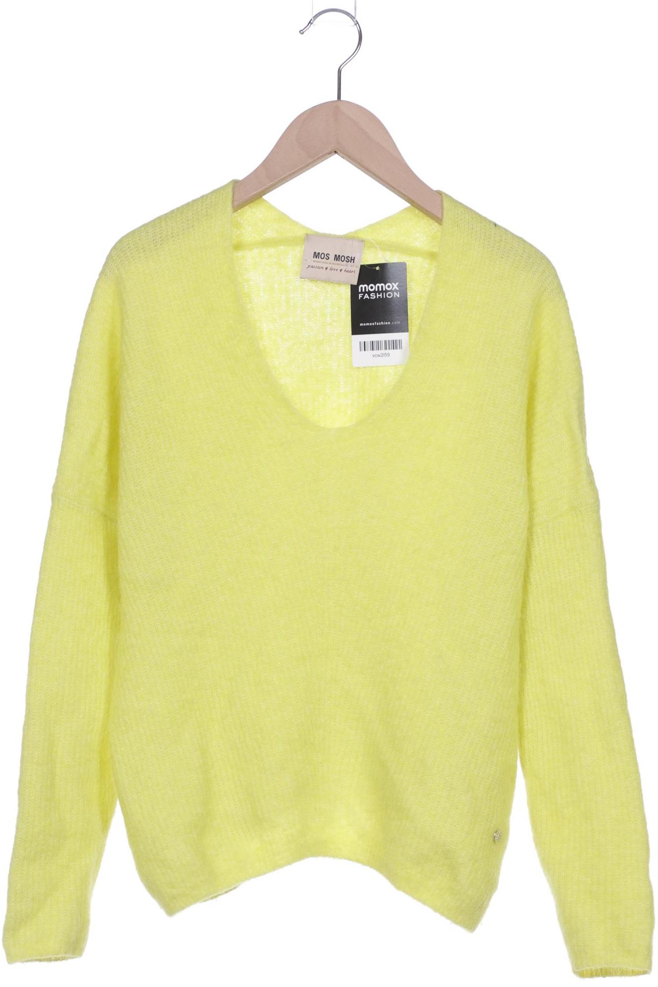 Mos Mosh Damen Pullover, gelb, Gr. 34 von MOS MOSH