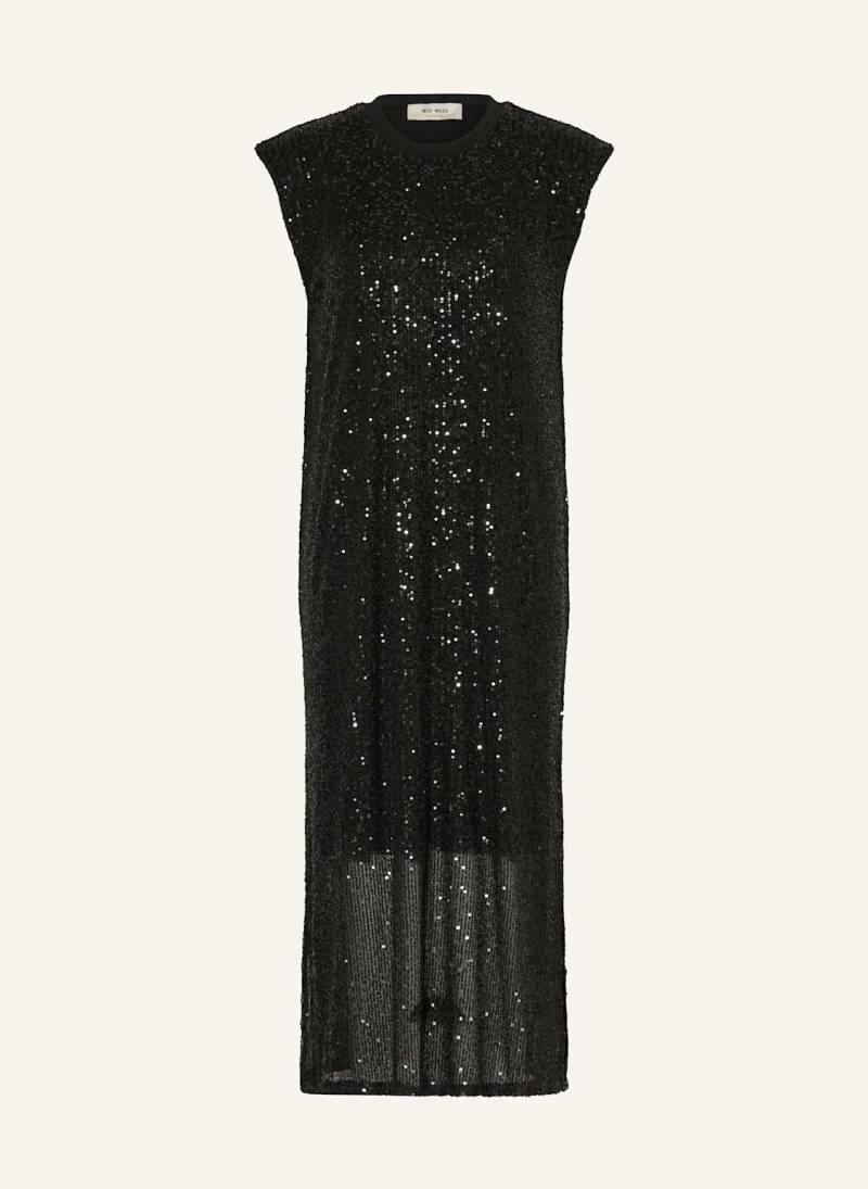 Mos Mosh Kleid Mmaran Mit Pailletten schwarz von MOS MOSH
