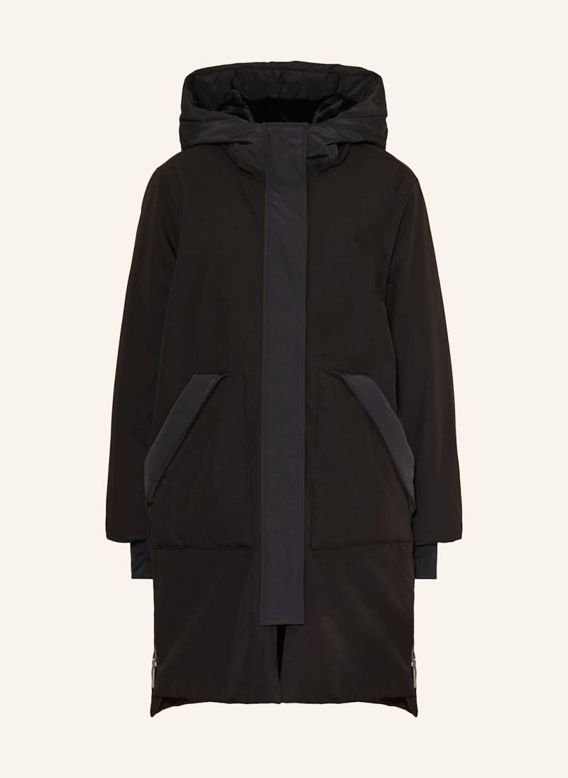 Mos Mosh Parka Lissa Mit Kunstpelz schwarz von MOS MOSH