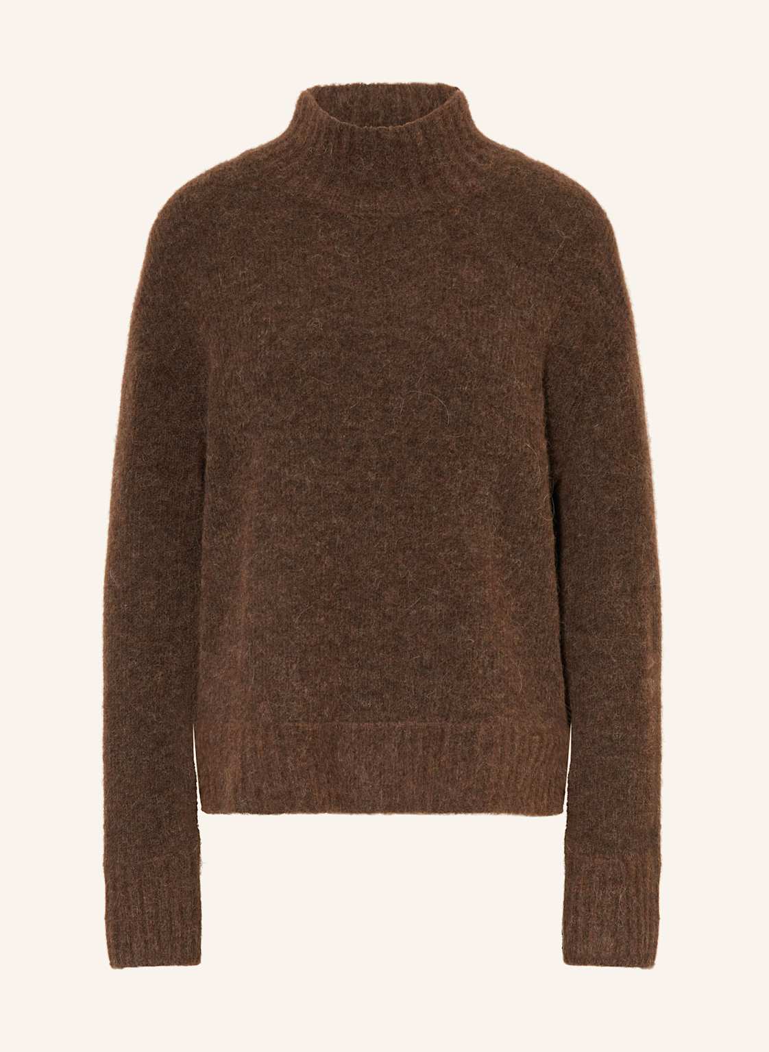 Mos Mosh Pullover Mmerim Thora Mit Alpaka braun von MOS MOSH