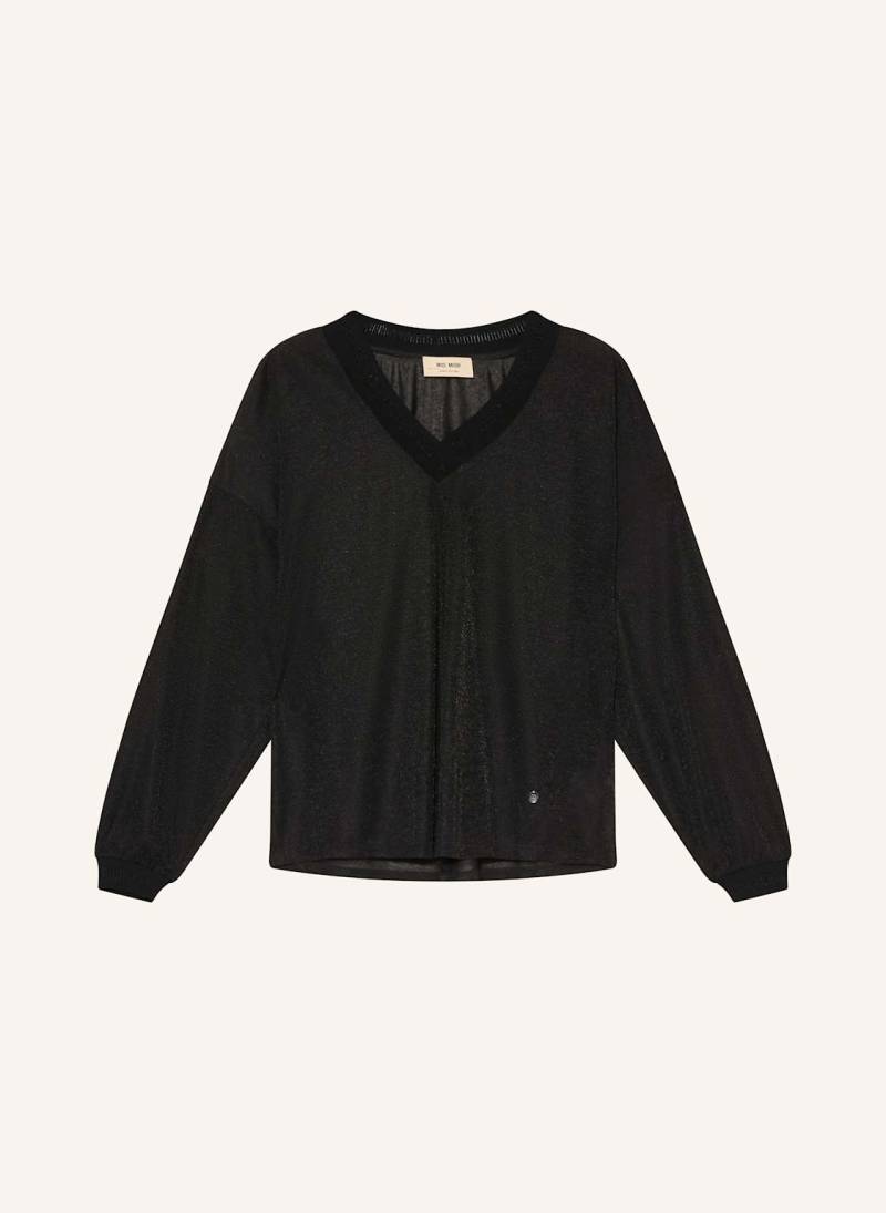 Mos Mosh Pullover Mmkilana Mit Glitzergarn schwarz von MOS MOSH