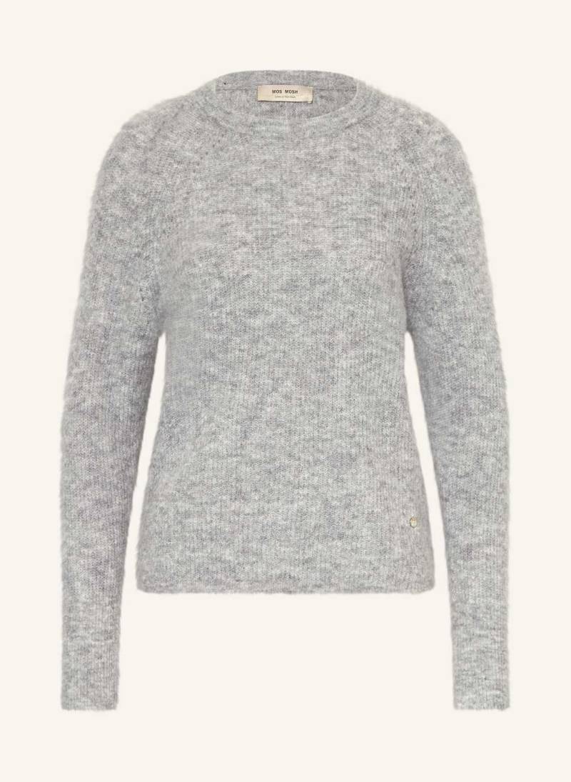 Mos Mosh Pullover Mmtammy Thora Mit Alapka Und Cashmere grau von MOS MOSH