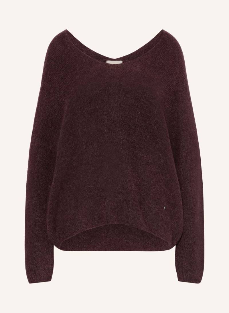 Mos Mosh Pullover Thora Mit Alpaka rot von MOS MOSH