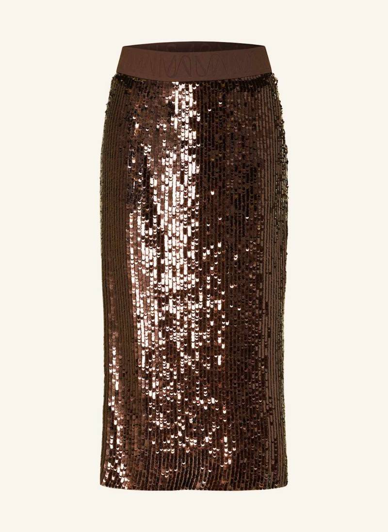 Mos Mosh Rock Mmadelina Beza Mit Pailletten braun von MOS MOSH