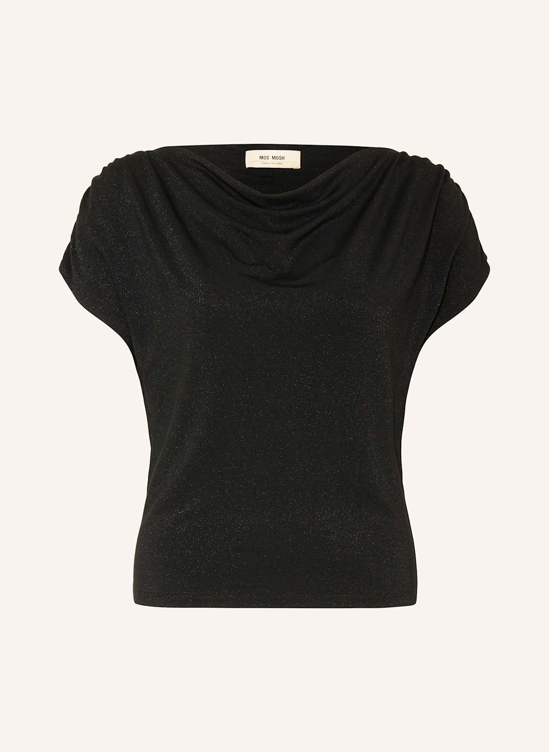 Mos Mosh Top Mmshima Mit Glitzergarn schwarz von MOS MOSH