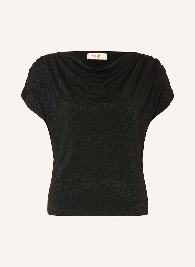 Mos Mosh Top Mmshima Mit Glitzergarn schwarz von MOS MOSH