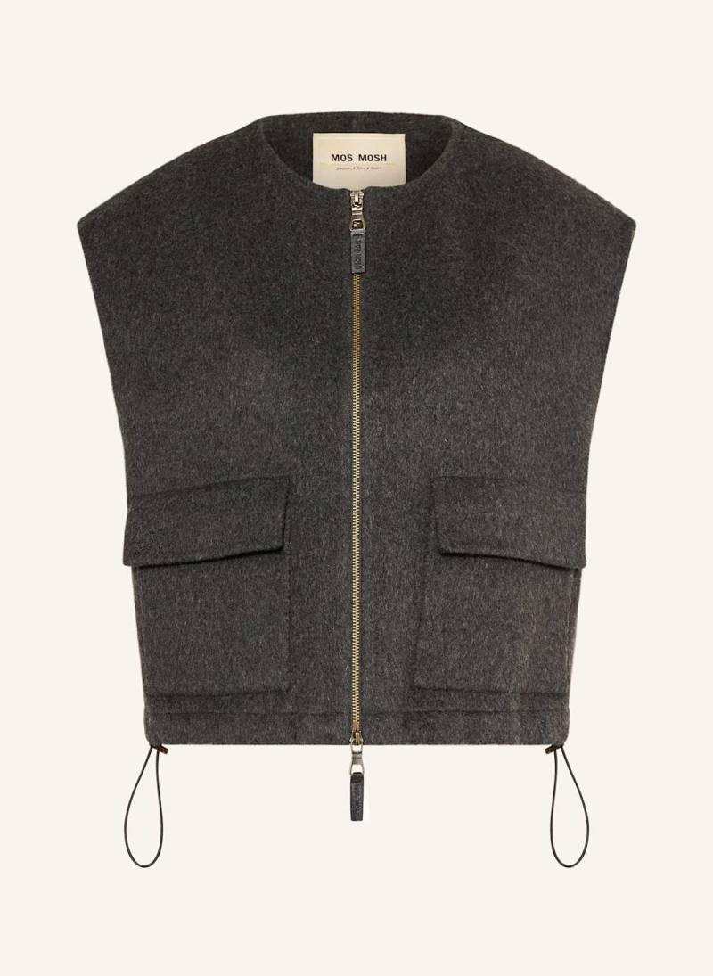 Mos Mosh Weste Mmelise Loisa grau von MOS MOSH