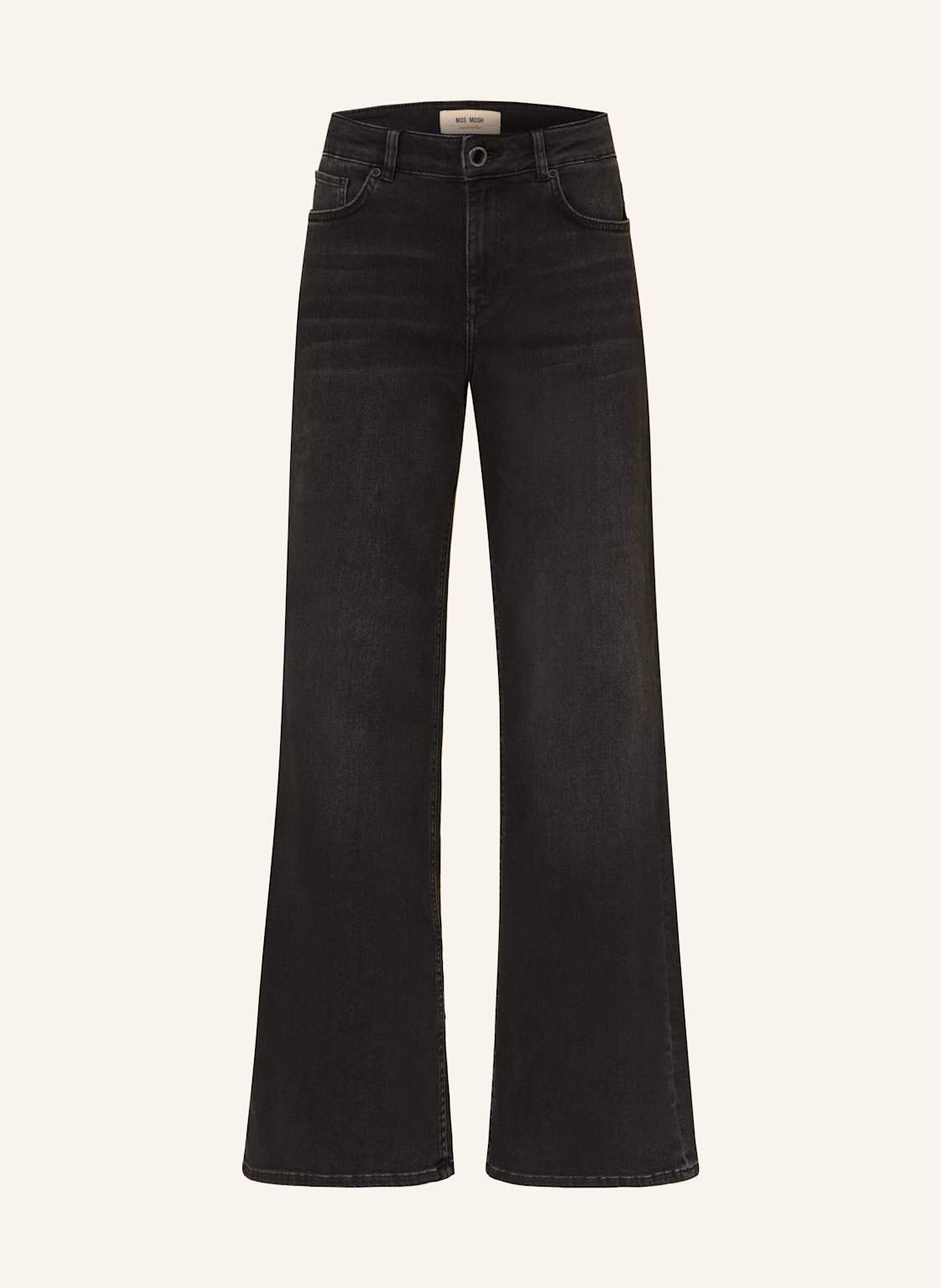 Mos Mosh Wide Leg Jeans Mmdara Hera schwarz von MOS MOSH