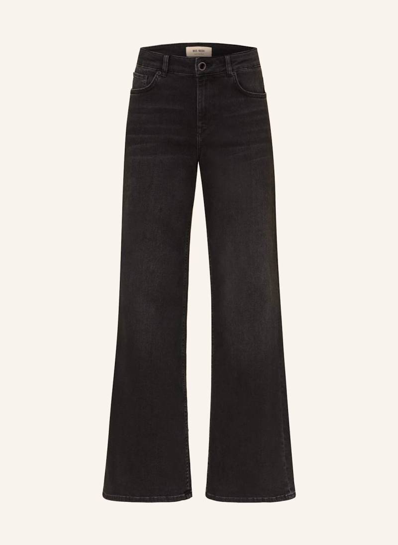 Mos Mosh Wide Leg Jeans Mmdara Hera schwarz von MOS MOSH