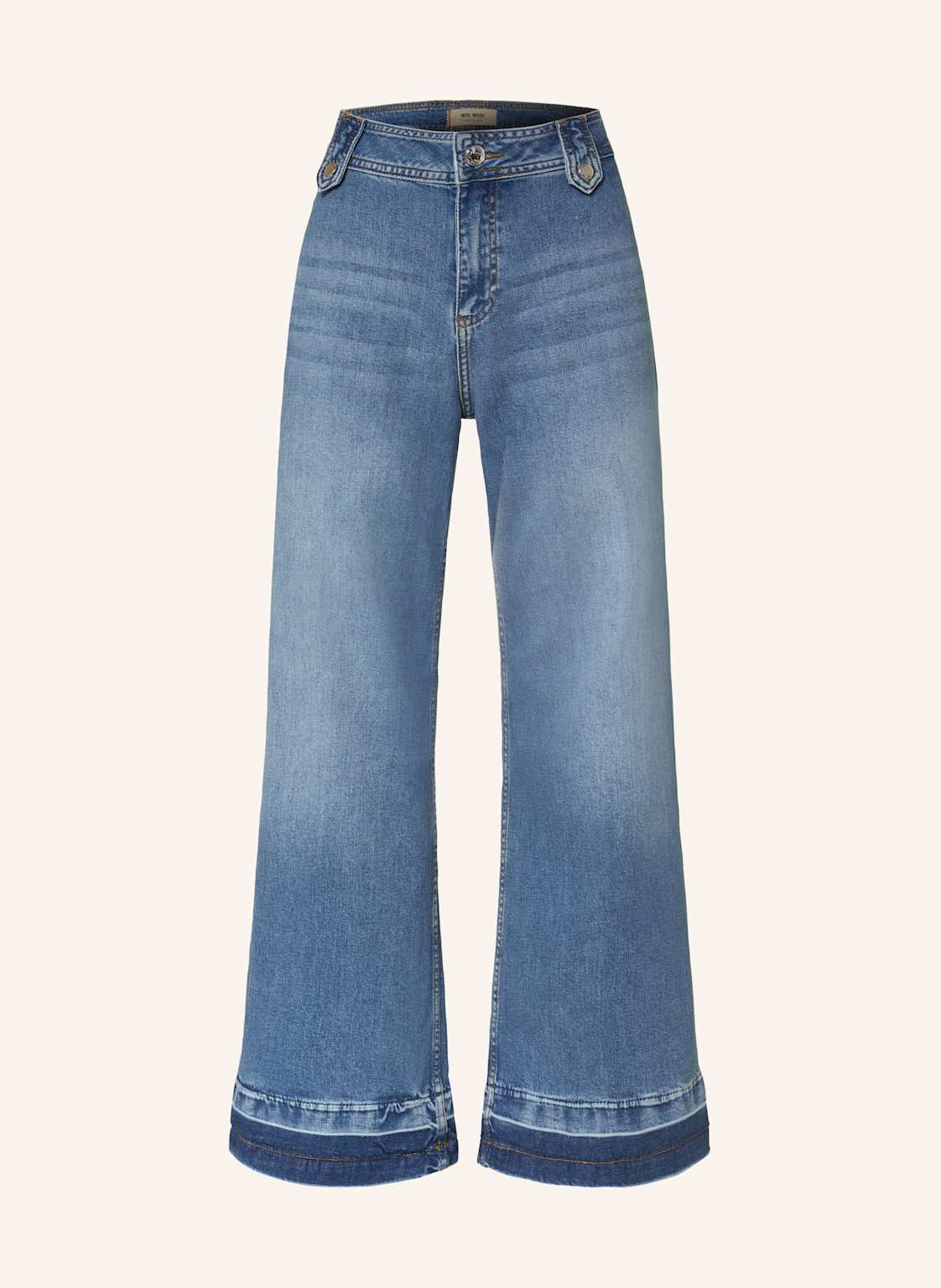 Mos Mosh Wide Leg Jeans Mmhermina blau von MOS MOSH