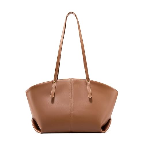 MOSAMHUA Damen Handtasche Große Shopper Tasche Einkaufstasche für Damen Leder Umhängetasche für Arbeit Einfache Henkeltaschen von MOSAMHUA