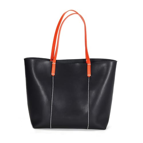 MOSAMHUA Damen Henkeltaschen Leder Groß Kapazität Shopper Tasche Damen Tote Tasche Arbeit Handtasche für Damen Umhängetasche Weich Schultertaschen von MOSAMHUA