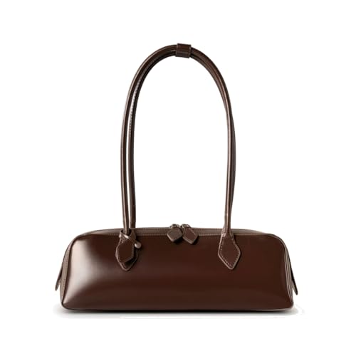 MOSAMHUA Damen Unikate Design Großvolumige Axella Tasche - Lange Streifen Schultertasche für Frauen | Premium Leder Modische-Tasche | Alltagstragetasche von MOSAMHUA