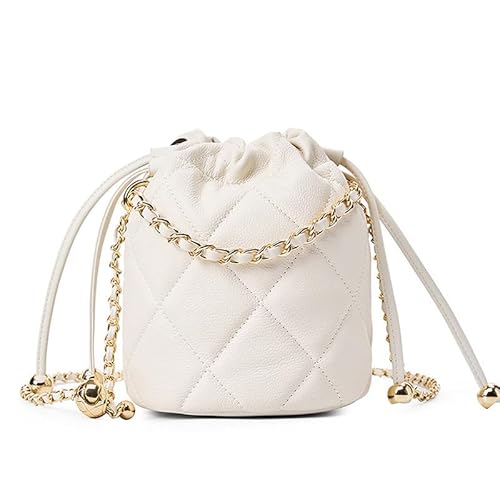 MOSAMHUA Damen gesteppt Leder Cross Body Umhängetasche Frauen Crossbody Tasche Kette Handtasche Clutch Geldbörse für Shopping Dating Tägliches Arbeiten Reisen von MOSAMHUA