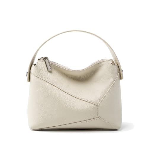 MOSAMHUA Echt Leder Damen Mini Pillow-Tasche | Premium Designer Wandelbare Schulter- & Crossbody-Tasche | Stylische Puffy Handtasche für Alltag & Feier | Handgefertigte Luxusaccessoire von MOSAMHUA