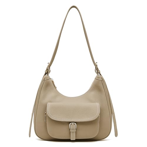 MOSAMHUA Echt Leder Damen Tote & Satteltasche Hybrid | Große Kapazität Wandelbare Schultertasche | Stylish für Arbeit & Tagespendeln | Premium Multifunktionale Tasche von MOSAMHUA