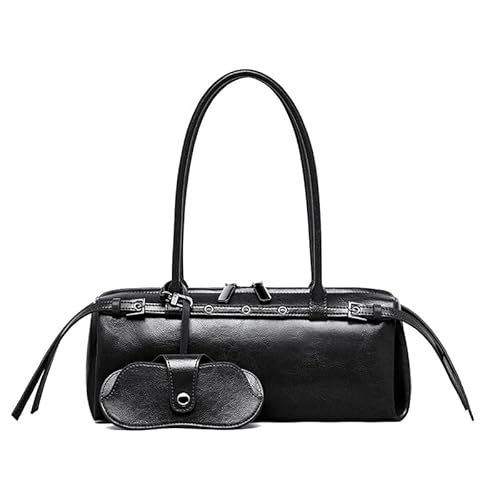 MOSAMHUA Echt Leder Damen Vintage Biker Handtasche | Einzigartiges Design Wandelbare Schulter- & Unterarm-Tasche | Verzierte Retro Motorrad-Tasche | Handgefertigte Premium Handtasche MOSAMHUA Echt Leder Damen Vintage Biker Handtasche | Einzigartiges Design Wandelbare Schulter- & Unterarm-Tasche | Verzierte Retro Motorrad-Tasche | Handgefertigte Premium Handtasche von MOSAMHUA