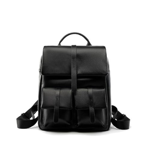 MOSAMHUA Echt Leder Damenrucksack | Modisch Große Kapazität Multifunktionaler Reiserucksack | Stylischer Schul- & Arbeitsrucksack | wasserabweisend von MOSAMHUA