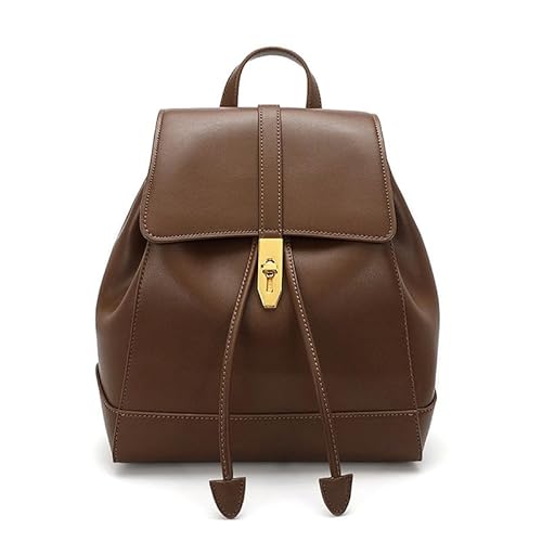 MOSAMHUA Frauen Rucksack Leder Reisen Casual Daypacks Damen Mode Rucksäcke Damen Rucksack Leichtgewichtige Umhängetasche für Arbeit Einkaufen von MOSAMHUA