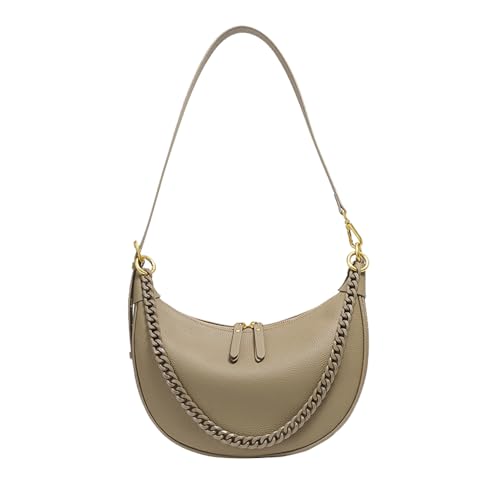 MOSAMHUA High Fashion Halbmond Form Kette Damen Handtasche Umhängetasche von MOSAMHUA