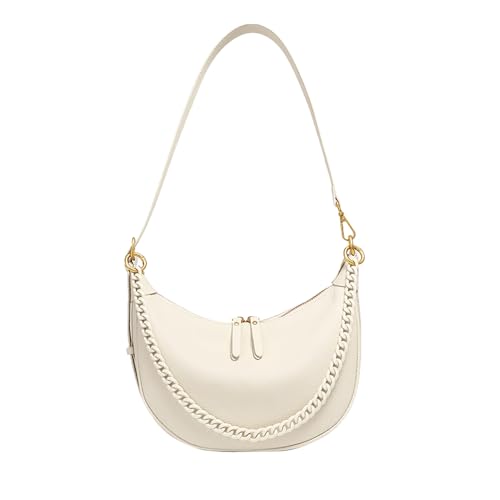 MOSAMHUA High Fashion Halbmond Form Kette Damen Handtasche Umhängetasche von MOSAMHUA