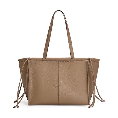 MOSAMHUA Leder Tote Tasche für Frauen mit Reißverschluss Wasserdicht Große Kapazität Top Handle Handtasche Damen Umhängetasche für Arbeit Reisen Einkaufen Dating von MOSAMHUA