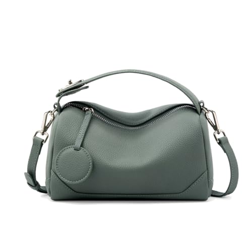 MOSAMHUA Modisch Echt Leder Damenhandtasche | Trendige Alltagstaugliche Crossbody Tasche | Stylische Wandelbare Tote für Alltag & Feier | Premium Designer Schultertasche von MOSAMHUA