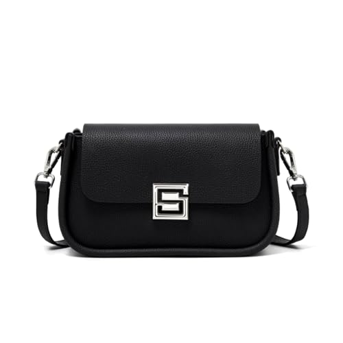 MOSAMHUA Prämie Sinn Mode kleine quadratische Tasche Kopf Schicht Rindsleder Frauen Schulter Crossbody Tasche von MOSAMHUA