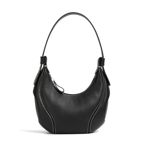 MOSAMHUA Premium Leder Damen Unterarmtasche | Baseball-Design Crescent-Form | Vintage Unikale Crossbody Schultertasche | Chic ausgefallene Handtasche für Alltag MOSAMHUA Premium Leder Damen Unterarmtasche | Baseball-Design Crescent-Form | Vintage Unikale Crossbody Schultertasche | Chic ausgefallene Handtasche für Alltag von MOSAMHUA