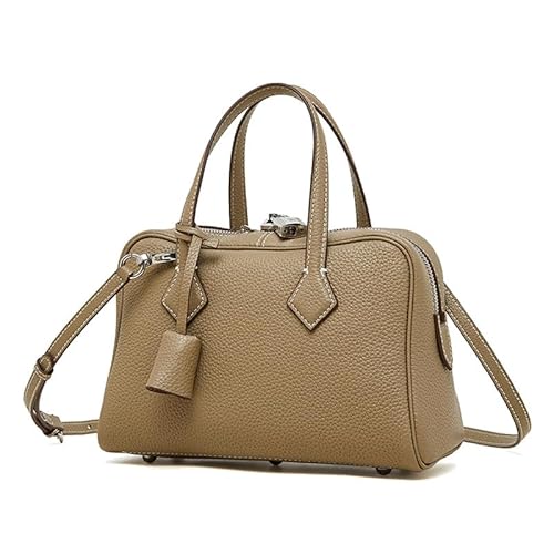 MOSAMHUA Premium Leder Kissen-Design Handtasche für Damen | Eleganter Luxus Crossbody & Tote | Alltagstaugliche Gestaltung für Arbeit & Freizeit von MOSAMHUA