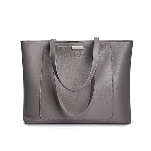 MOSAMHUA Stylisches Großes Tote - Modische, Kombinierbare Echtleder Schultertasche für Damen von MOSAMHUA