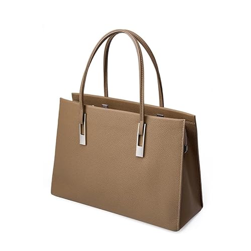 MOSAMHUA Tote Tasche für Frauen Einfaches Leder Top Handle Handtasche Damen Umhängetasche Klassische Clutch Purse mit verstellbarem Riemen für Arbeit Einkaufen Reisen von MOSAMHUA