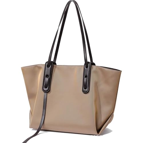 MOSAMHUA Tragetasche für Damen, wasserdichte Nylon-Handtasche, große Tragetasche, Damen-Schulterhandtaschen für Arbeit, Einkaufen, Reisen von MOSAMHUA