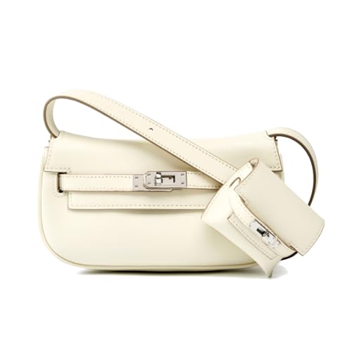 MOSAMHUA moove Kylie Sourdough Bag 2 in 1 Echtleder Mini Shoulder Slant Multifunktionssatteltasche für Frauen von MOSAMHUA