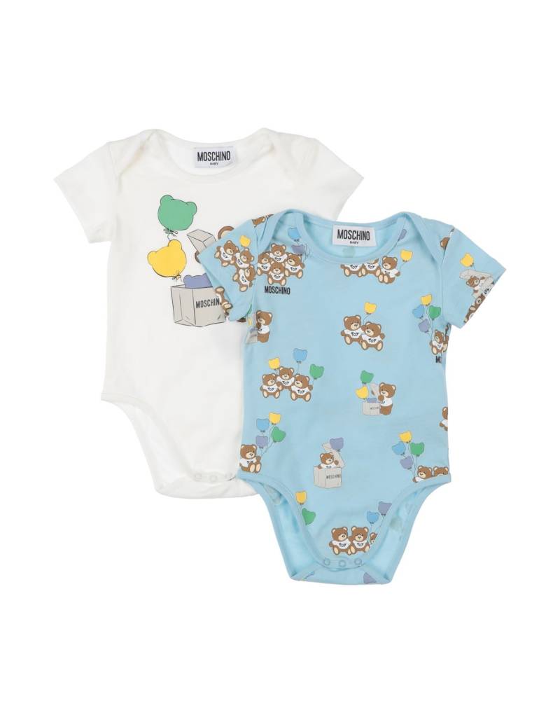 MOSCHINO BABY Strampelanzug Kinder Himmelblau von MOSCHINO BABY