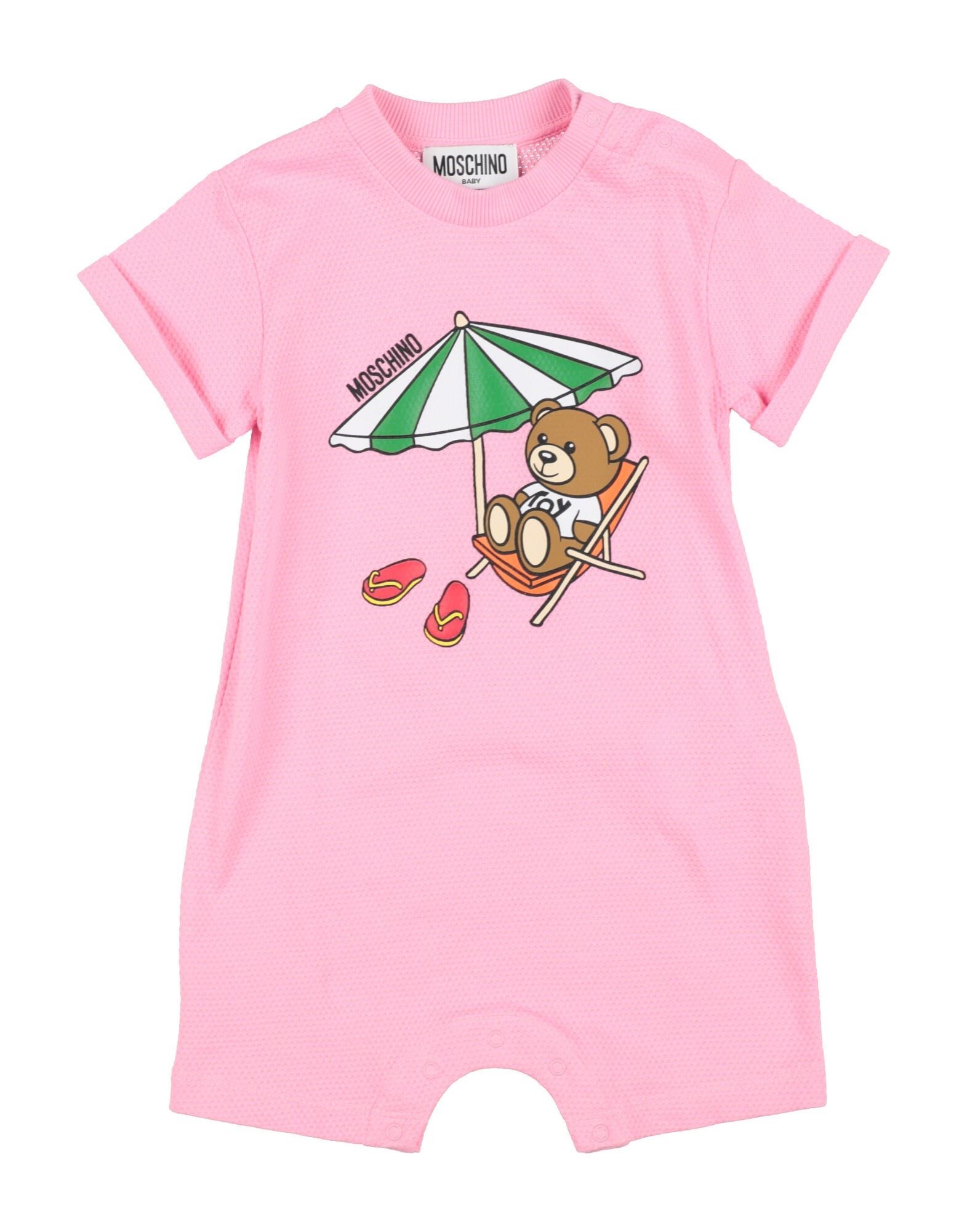 MOSCHINO BABY Babystrampler & -latzhosen Kinder Rosa von MOSCHINO BABY