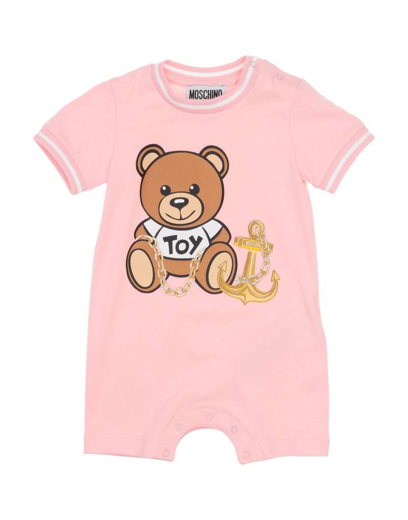 MOSCHINO BABY Babystrampler & -latzhosen Kinder Hellrosa von MOSCHINO BABY
