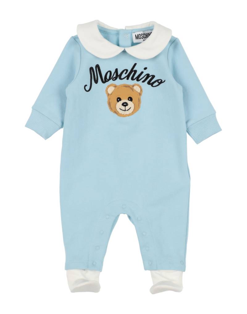 MOSCHINO BABY Babystrampler & -latzhosen Kinder Himmelblau von MOSCHINO BABY