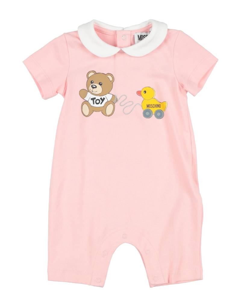 MOSCHINO BABY Babystrampler & -latzhosen Kinder Rosa von MOSCHINO BABY