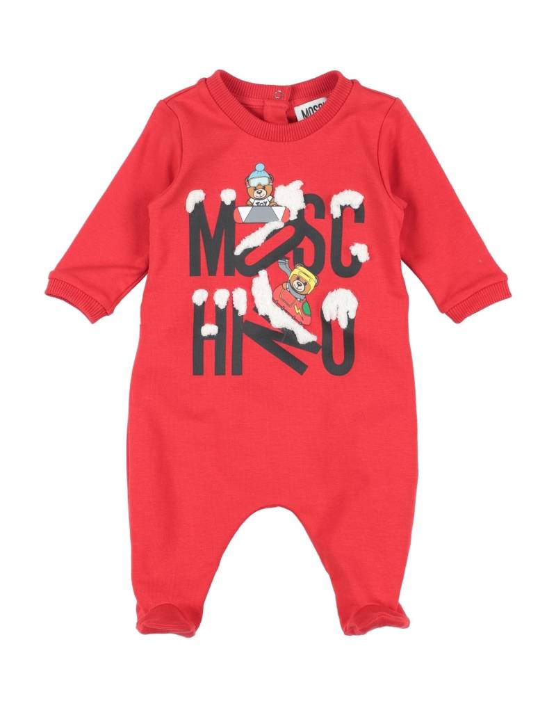 MOSCHINO BABY Babystrampler & -latzhosen Kinder Rot von MOSCHINO BABY