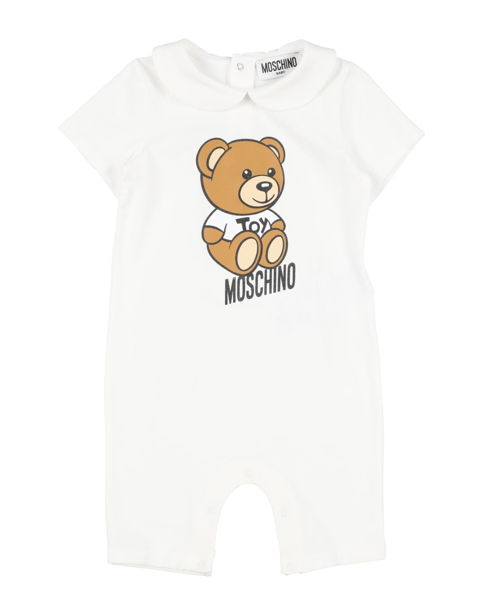 MOSCHINO BABY Babystrampler & -latzhosen Kinder Weiß von MOSCHINO BABY