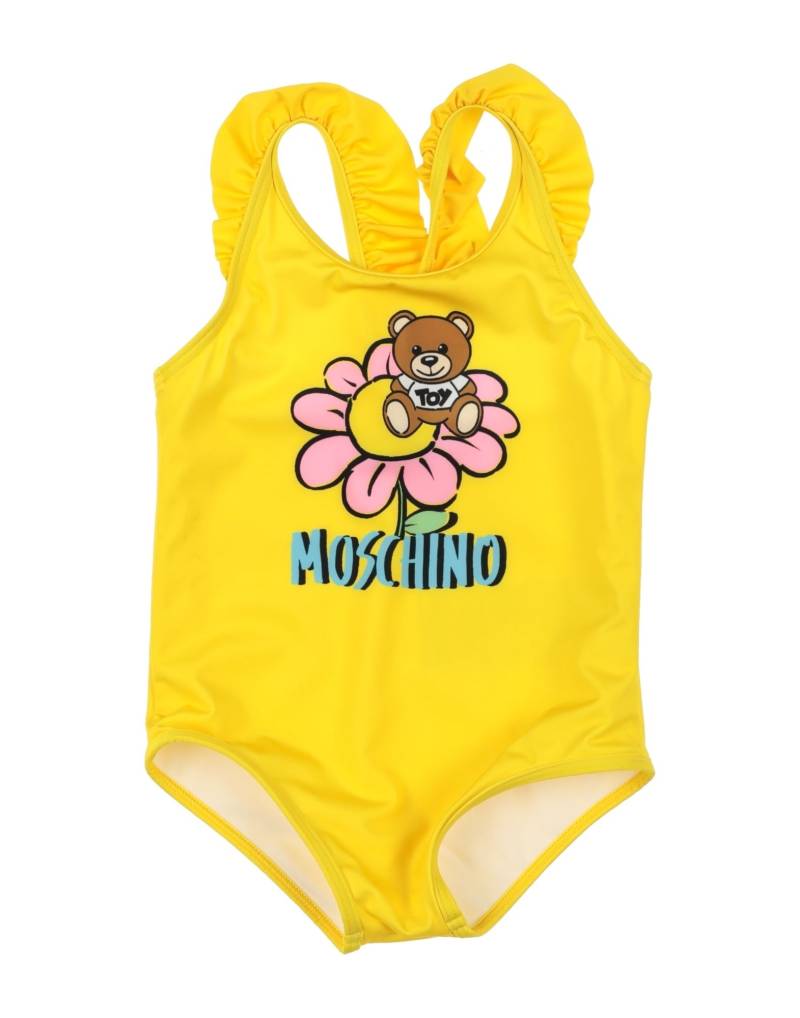MOSCHINO BABY Badeanzug Kinder Gelb von MOSCHINO BABY