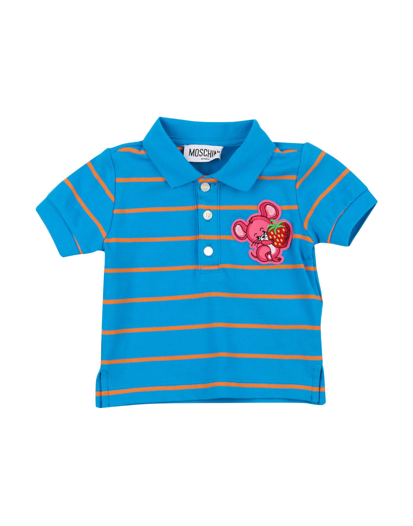 MOSCHINO BABY Poloshirt Kinder Azurblau von MOSCHINO BABY