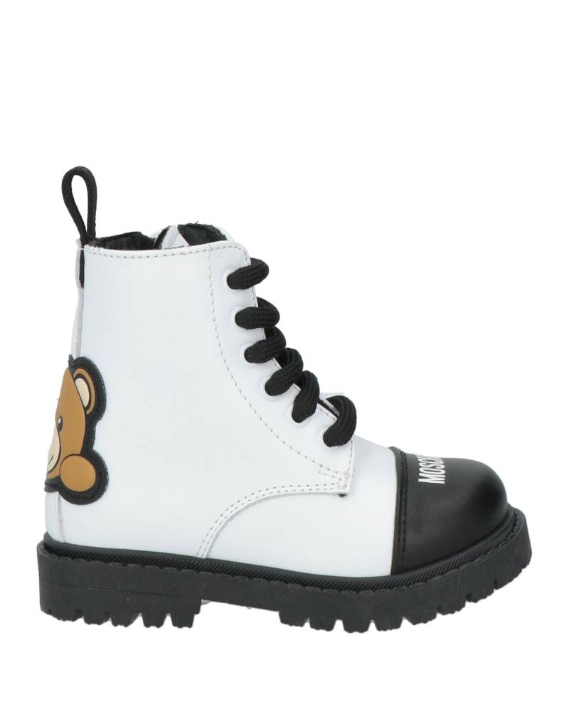 MOSCHINO BABY Stiefelette Kinder Weiß von MOSCHINO BABY